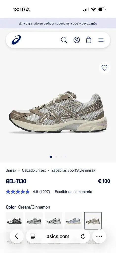 Новые кроссовки asics, поносила 1 день, ошиблась с размером. 40 размер, 25,25 см