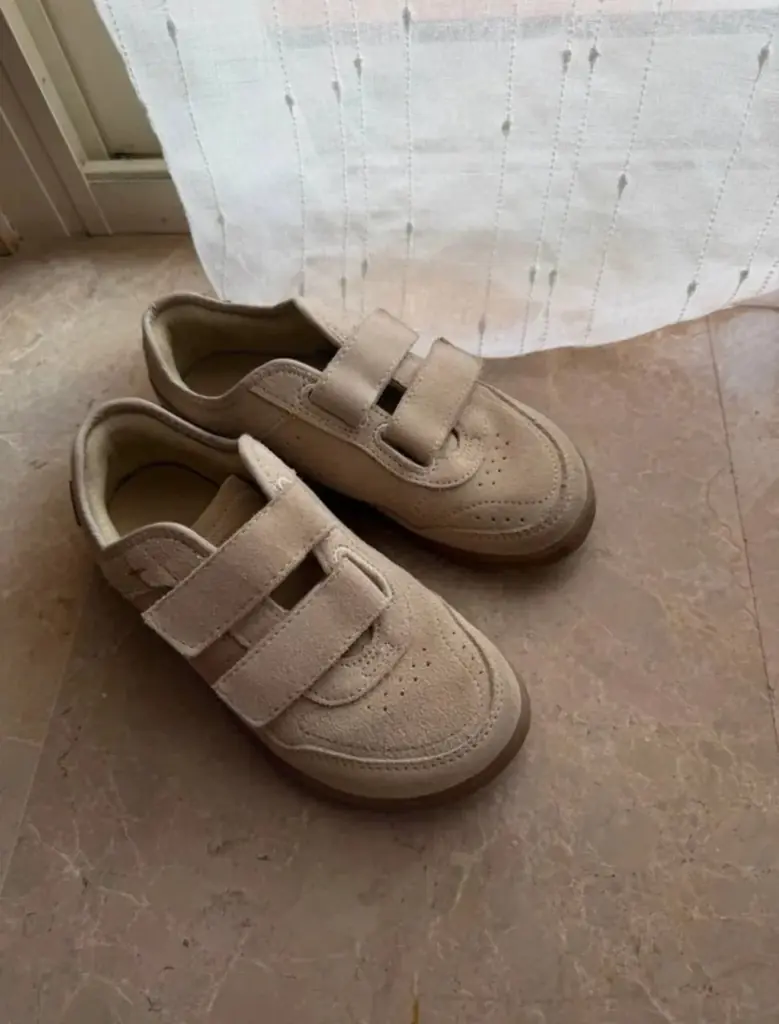 Zara Barefoot, натуральная замша.