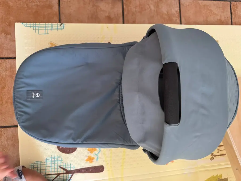 Люлька cybex melio carbon stormy blue 100€
