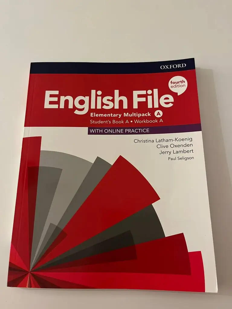 Продается рабочая тетрадь+книга для английского English File, уровень A1, покупала в школе Understa…