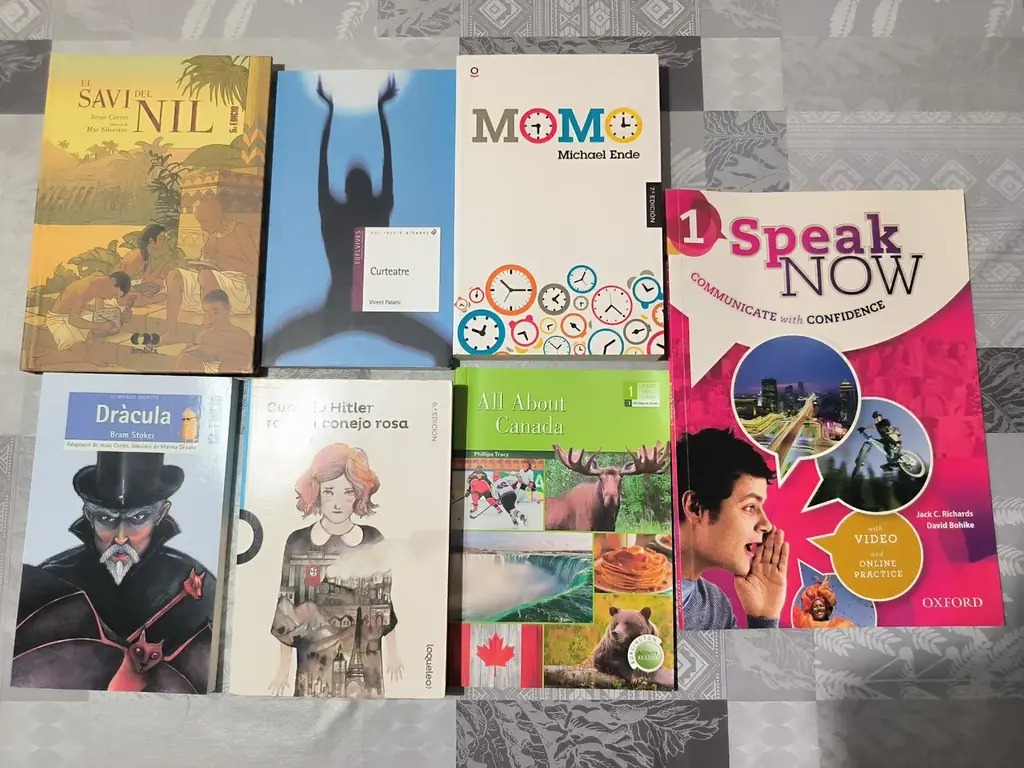 Книжки для читання 1Eso. 45€ за всі. Нові. Англійська підручник б/в