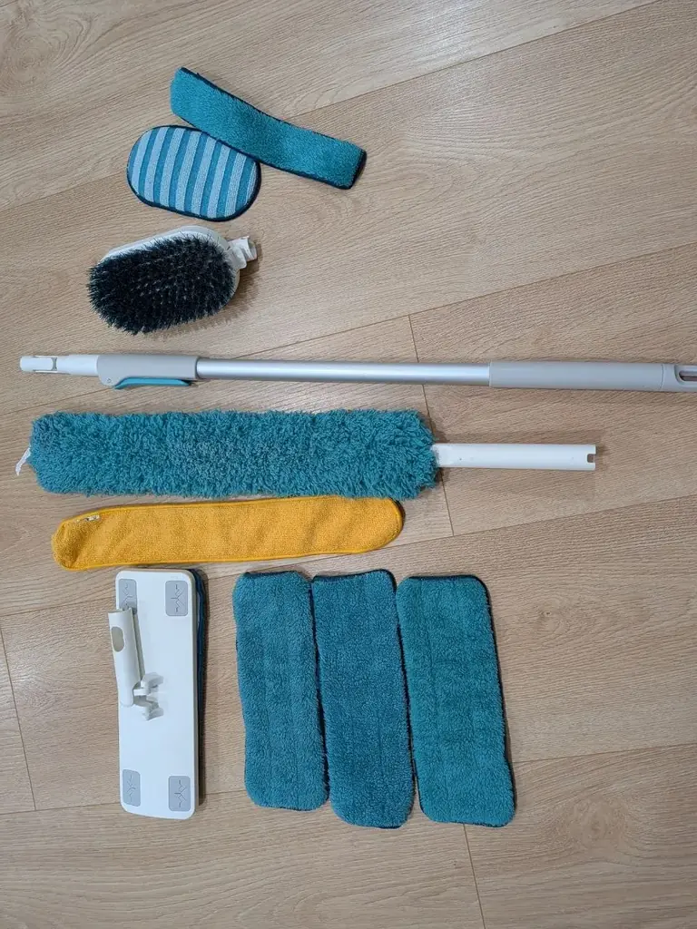 Набор Ikea Peptrig швабра со сменными насадками (можно без ведра убираться), пипидастр + насадка дл…