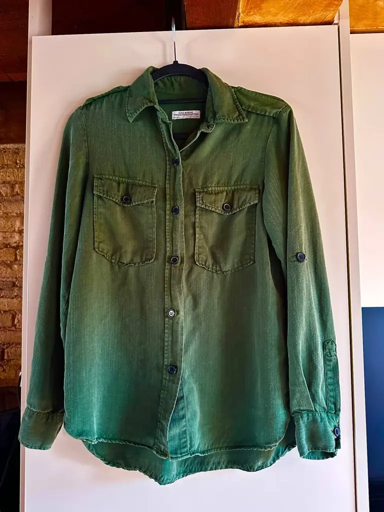 Рубашка Zara premium denim xs (подойдёт на s)