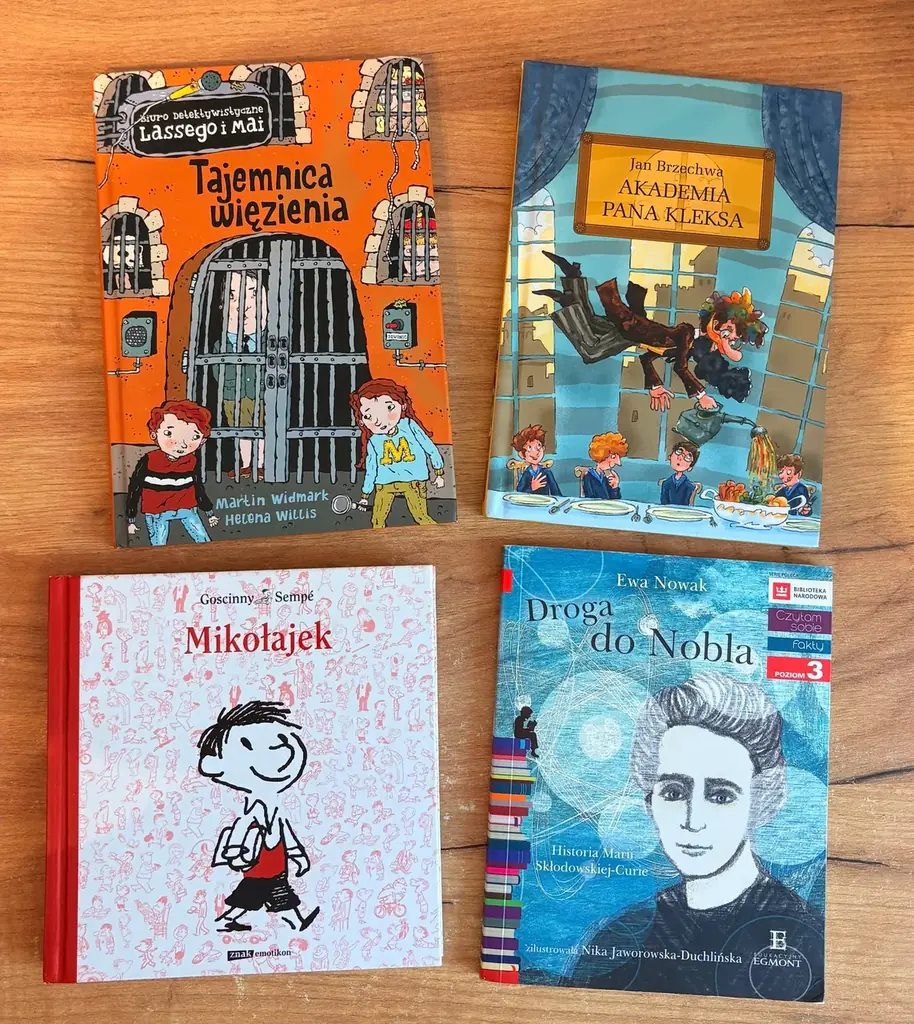 Продам книги для детей и школьников на польском языке. Отличный вариант для самостоятельного чтения…