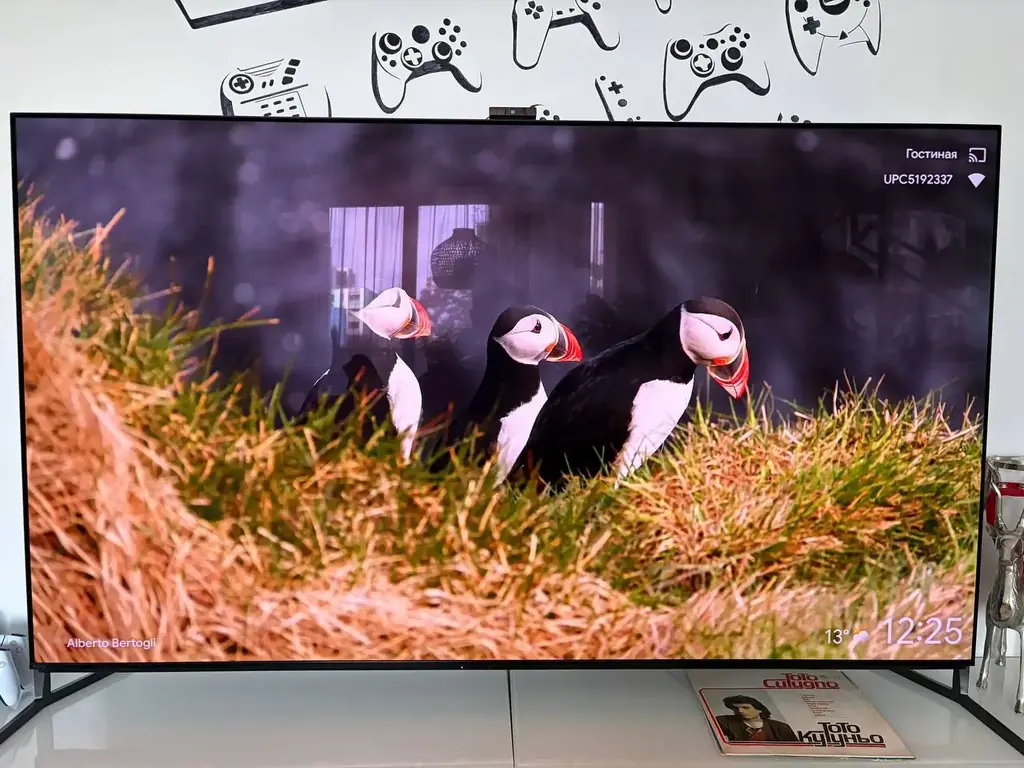 Продам большой 77-дюймовый телевизор Sony BRAVIA XR-77A95L QD-OLED в идеальном состоянии, с фирменн…