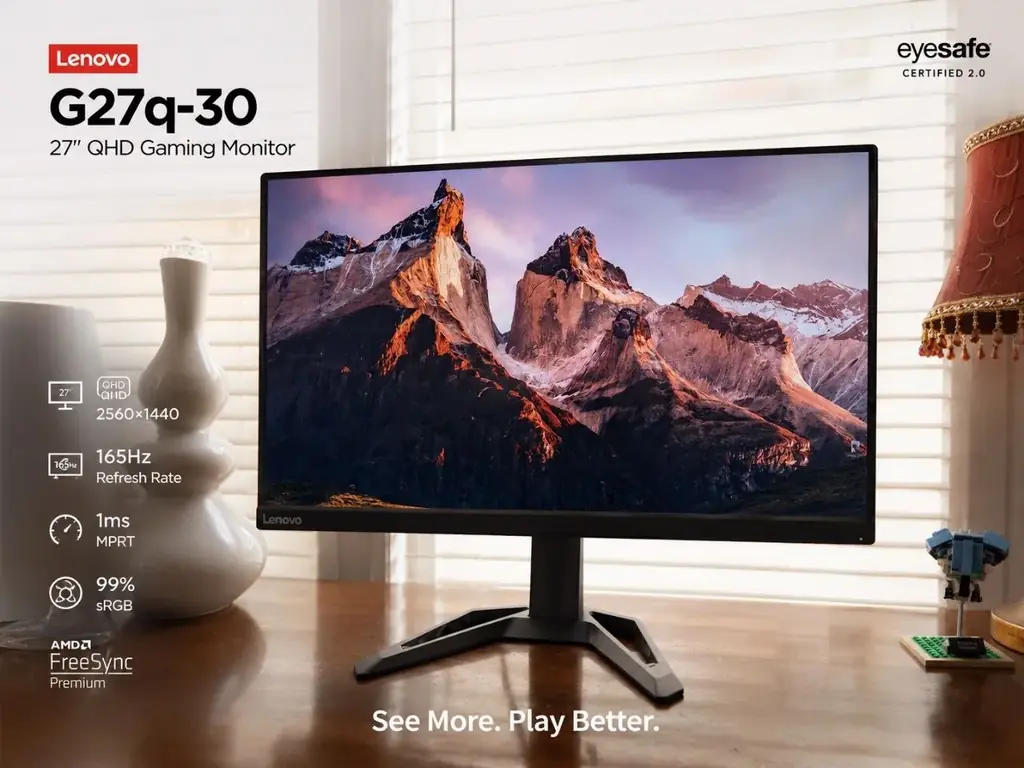 Lenovo G27q-30 — 27" QHD игровой монитор