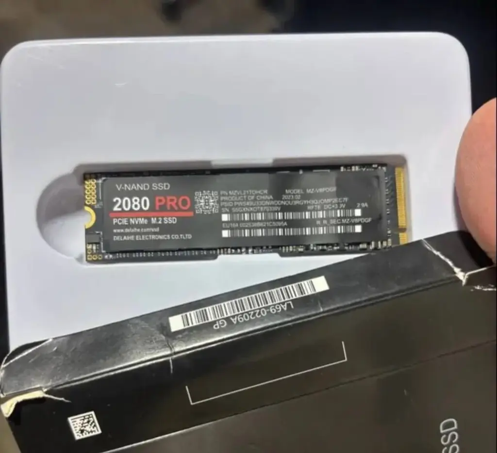 Новый 4Tb V-Nand 990 Pro NVME SSD накопитель