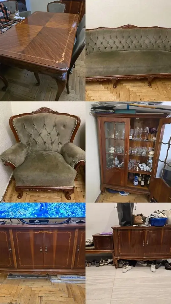 Румынская мебель из дерева
