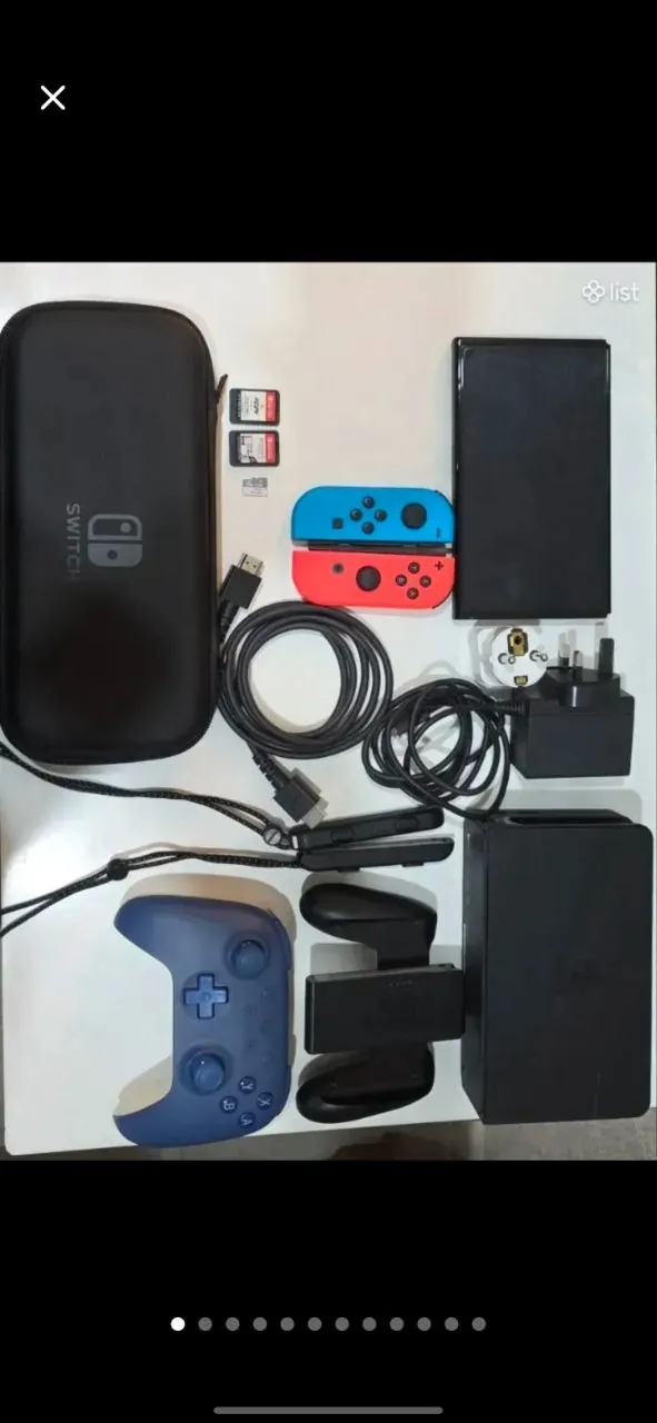 Здравсвуйие! Продаю Nintendo Switch OLED в отличном рабочем состоянии, Полный комплект, плюс отдаю …