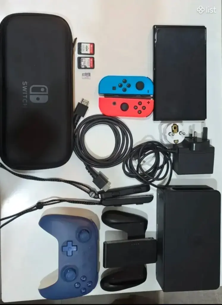 Здравствуйте! Продаю Nintendo Switch OLED в отличном состоянии. Всё работает идеально.