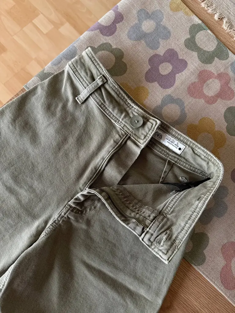 💚джинсы ZARA wide leg