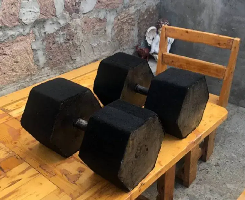 Продаются гантели 26+26кг