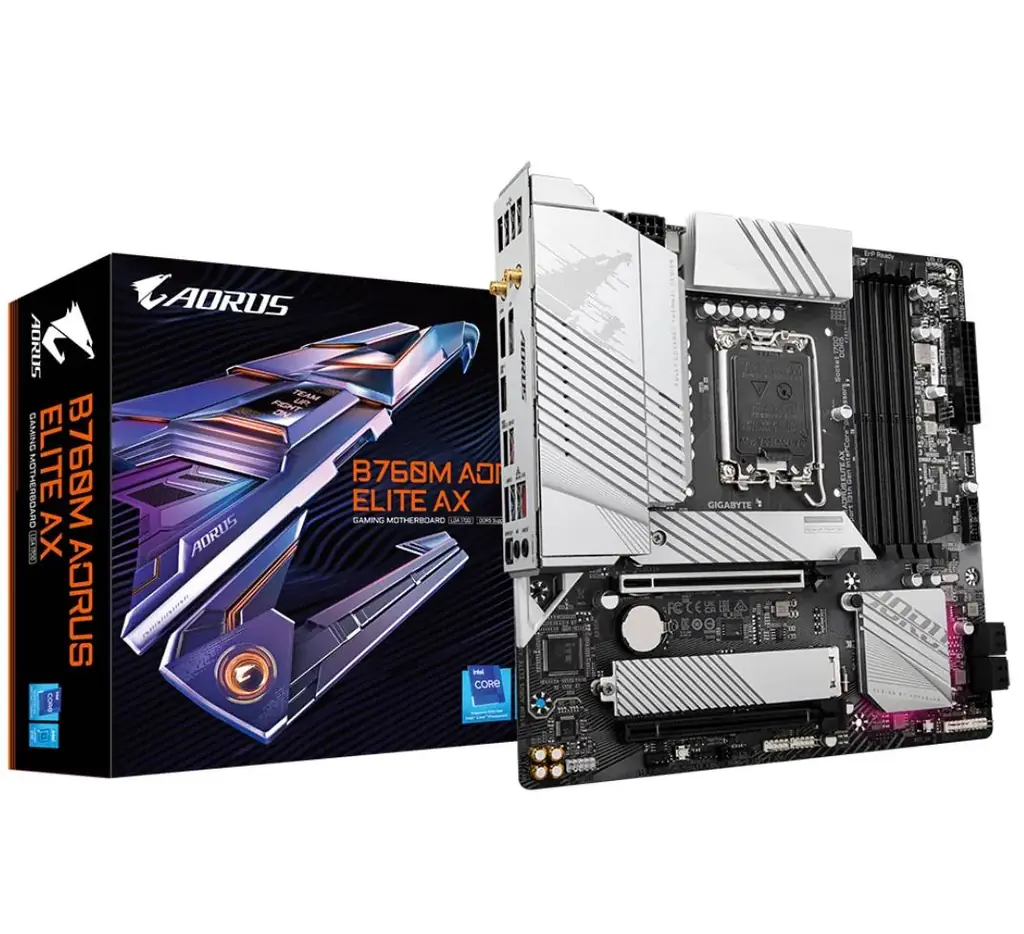 Материнская плата Gigabyte B760M AORUS ELITE AX DDR5