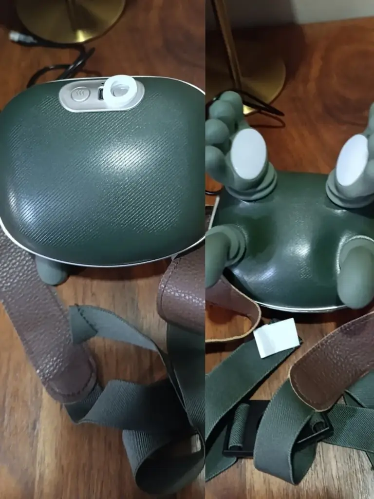 Массажер беспроводной, с USB-зарядкой и функцией подогрева, 4-пальцевый бионический захват для плеч…