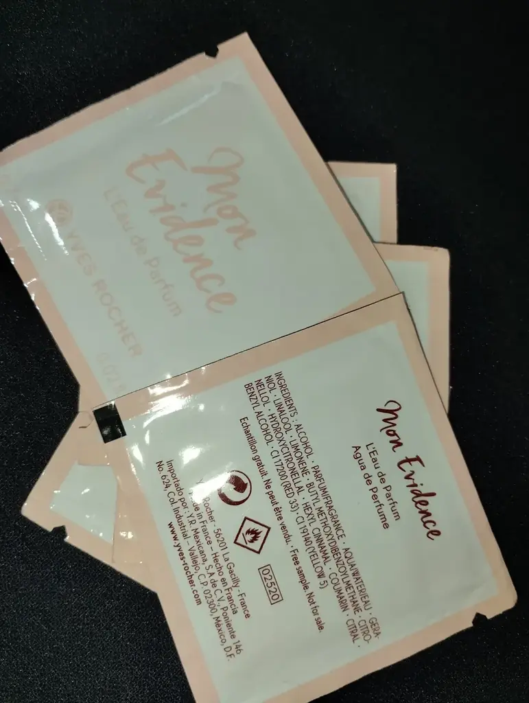 Продаю пробники парфюма Ив Роше / Yves Rocher Mon Evidence.