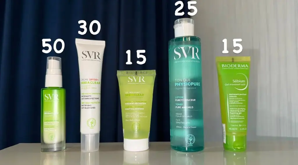 Уходовая дерматологическая косметика SVR и Bioderma.