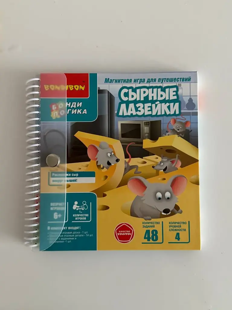 Настольная игра «сырные лазейки» , 6+