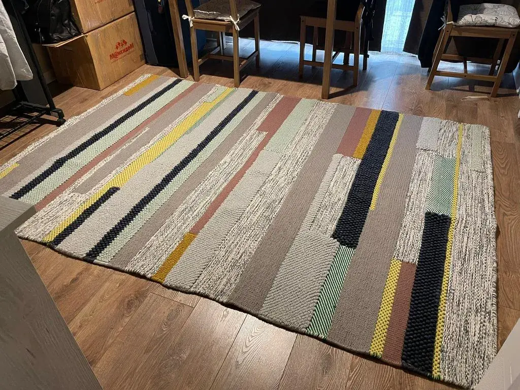 Ковер IKEA BRÖNDEN (170x240) в отличном состоянии без дефектов. 100% шерсть. Ручная работа. 600 лар…