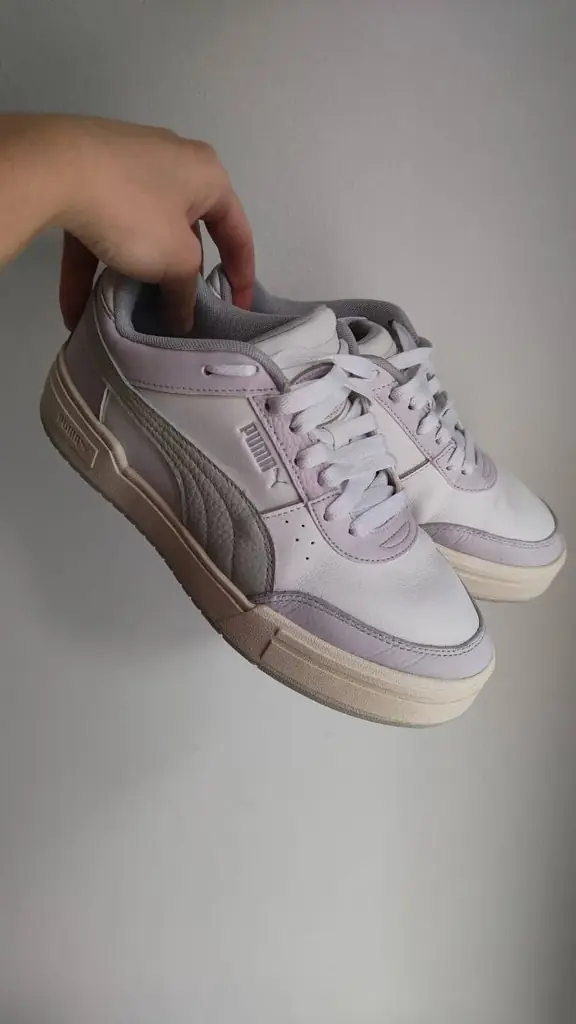 Продам кожаные кеды Puma, оригинал