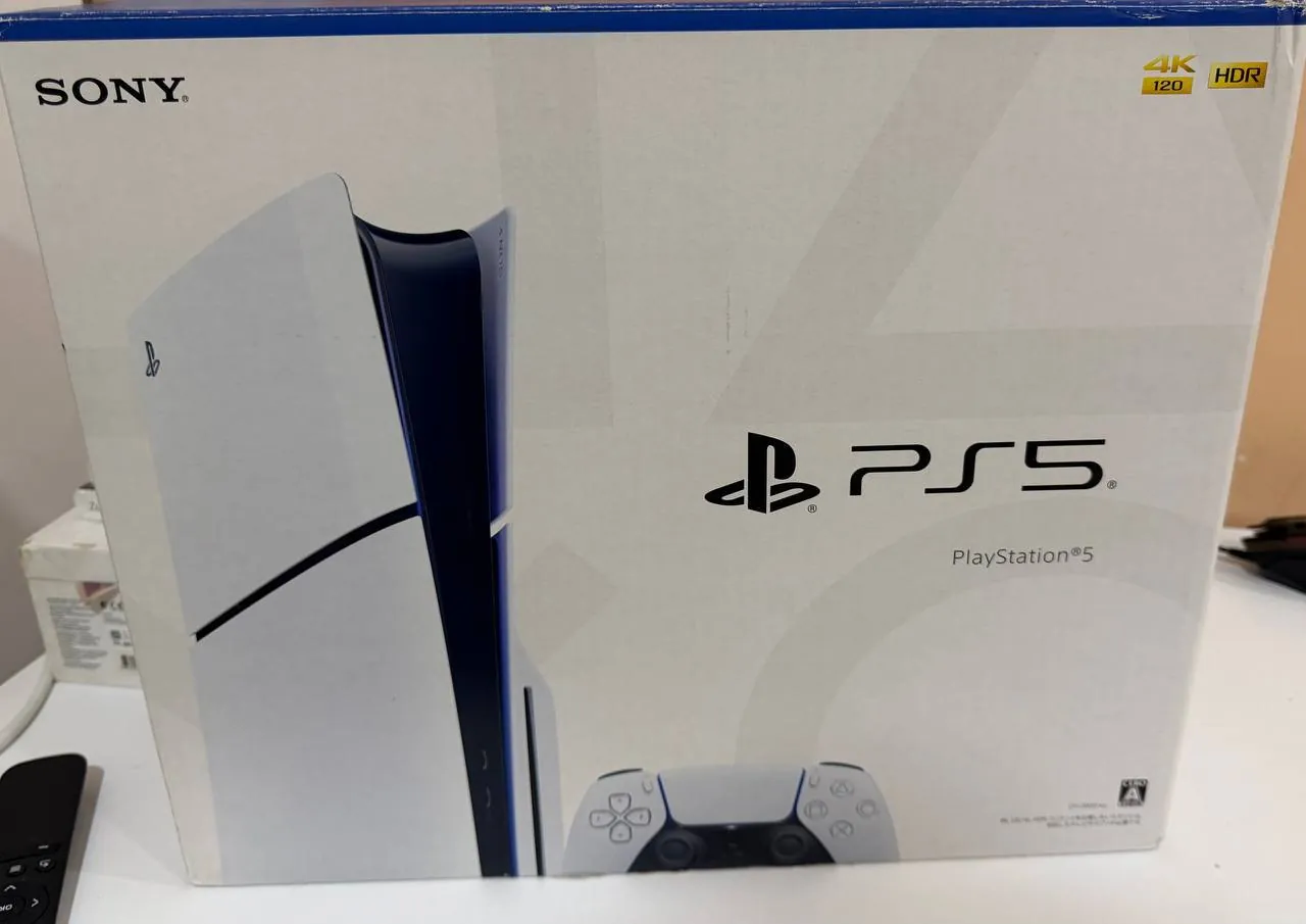 PlayStation 5 slim 1 ТБ с дисководом идеальная полная комплектация с коробкой и документами 1500 ла…