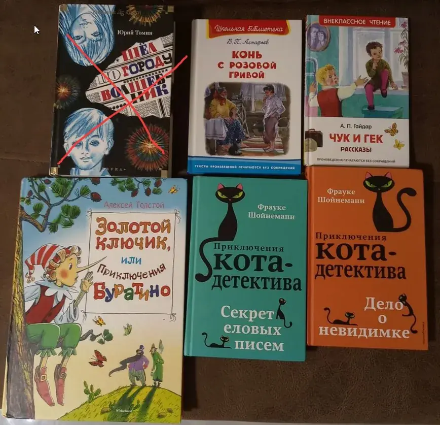 Все книги в очень хорошем состоянии.