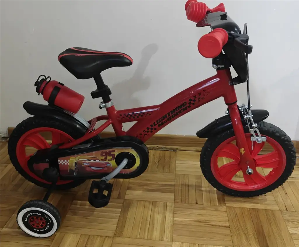 Велосипед детский 12"для детей  от 3-5 лет (покупался 1,5 года назад динар в Aksa ). Ребёнок каталс…