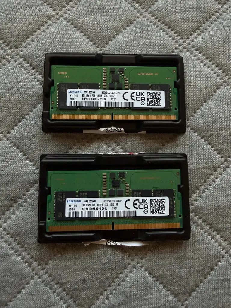 Продам оперативную память для ноутбука Samsung DDR5