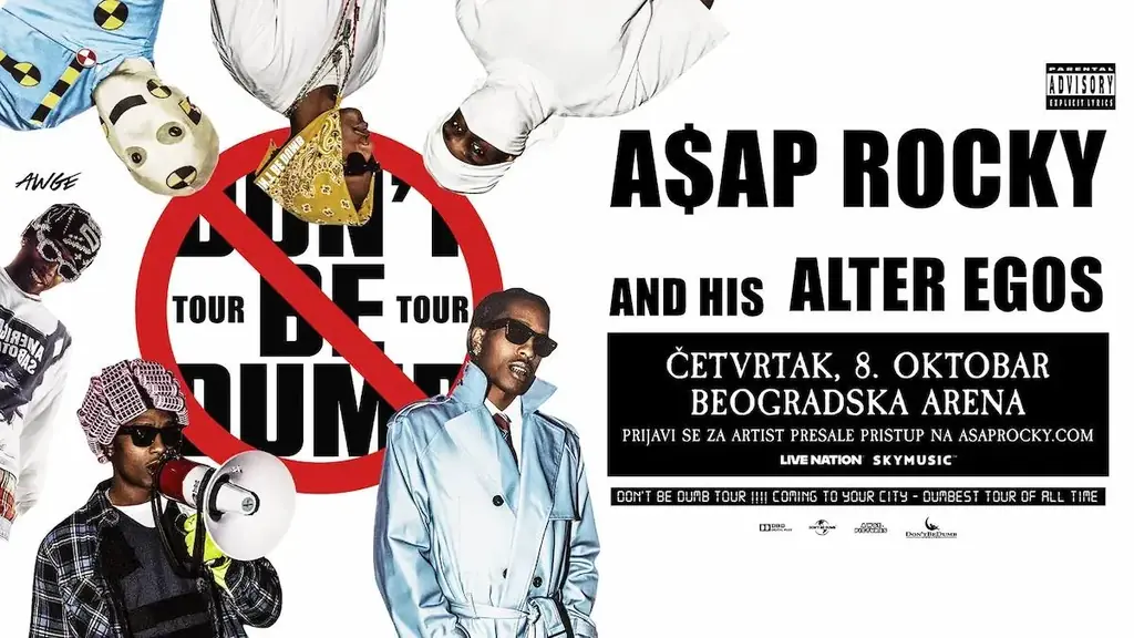 Продам 1 билет на A$AP Rocky в Белграде.
