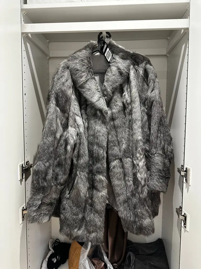 Винтажна шуба из парижского секонда 75€