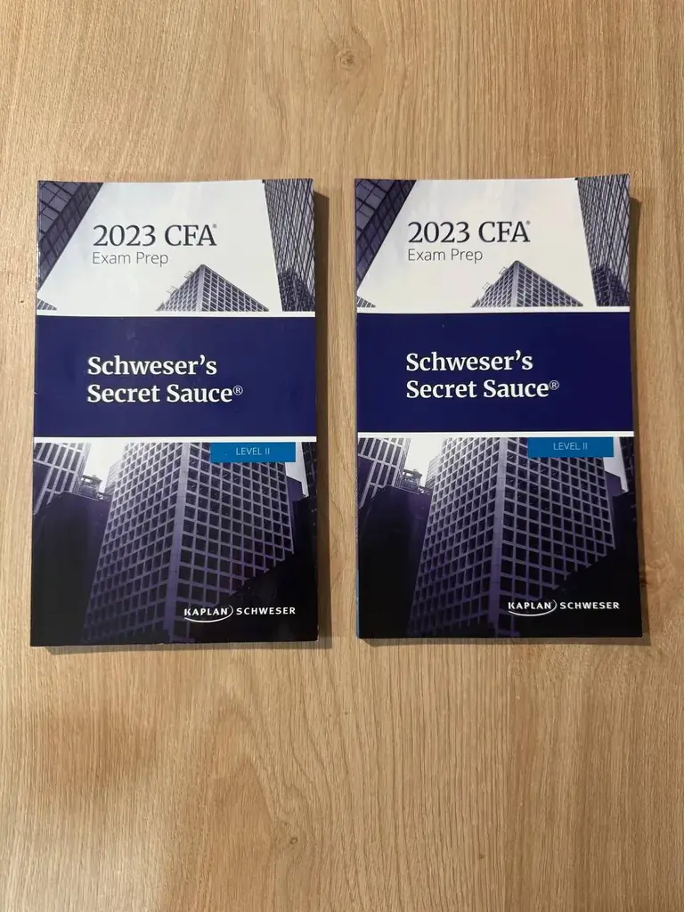 📚 Продам 2 экземпляра Kaplan Schweser’s Secret Sauce — CFA Level II, издание 2023 года, на английс…