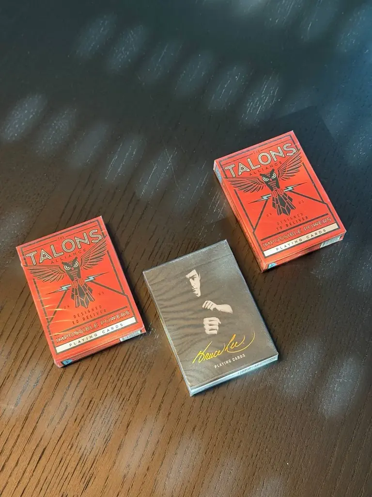 Игральные карты Talon и Bruce Lee (U.S. Playing Card Company)