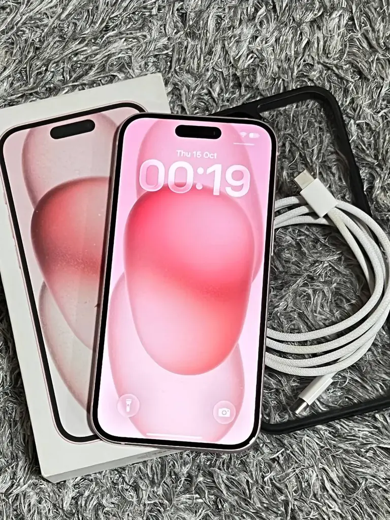 Продам iPhone 15 розовый на 128 гигов. Состояние отличное, никогда не ремонтировался. Батарейка 87%…
