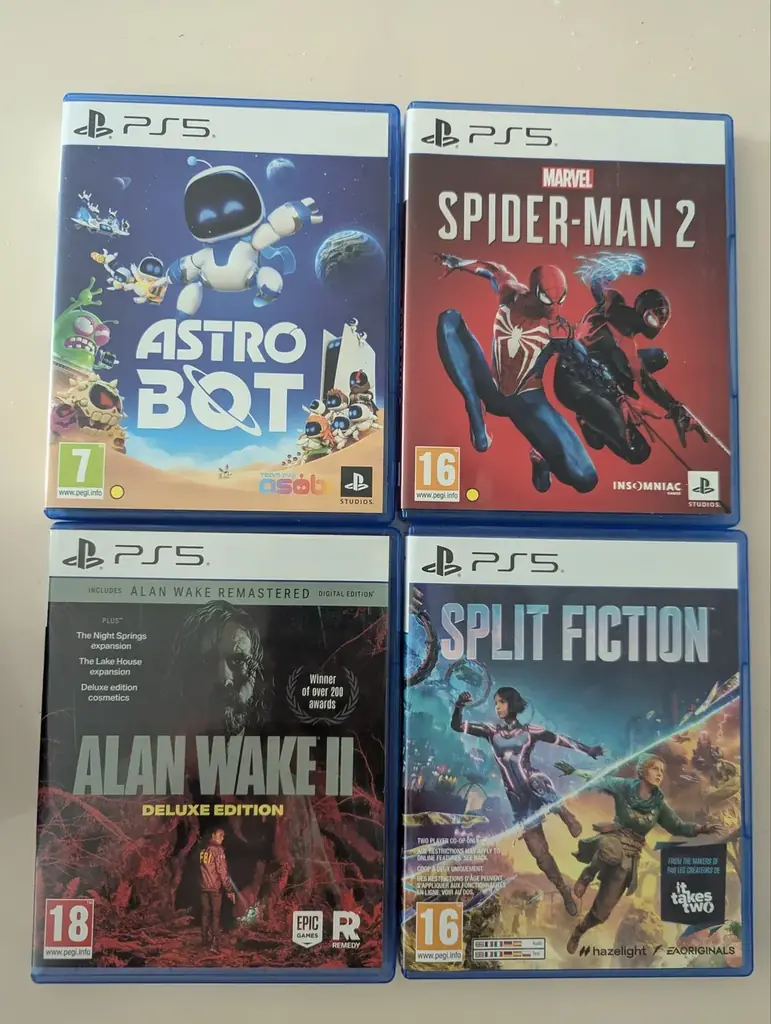 Продам игры для PlayStation 5 на дисках: