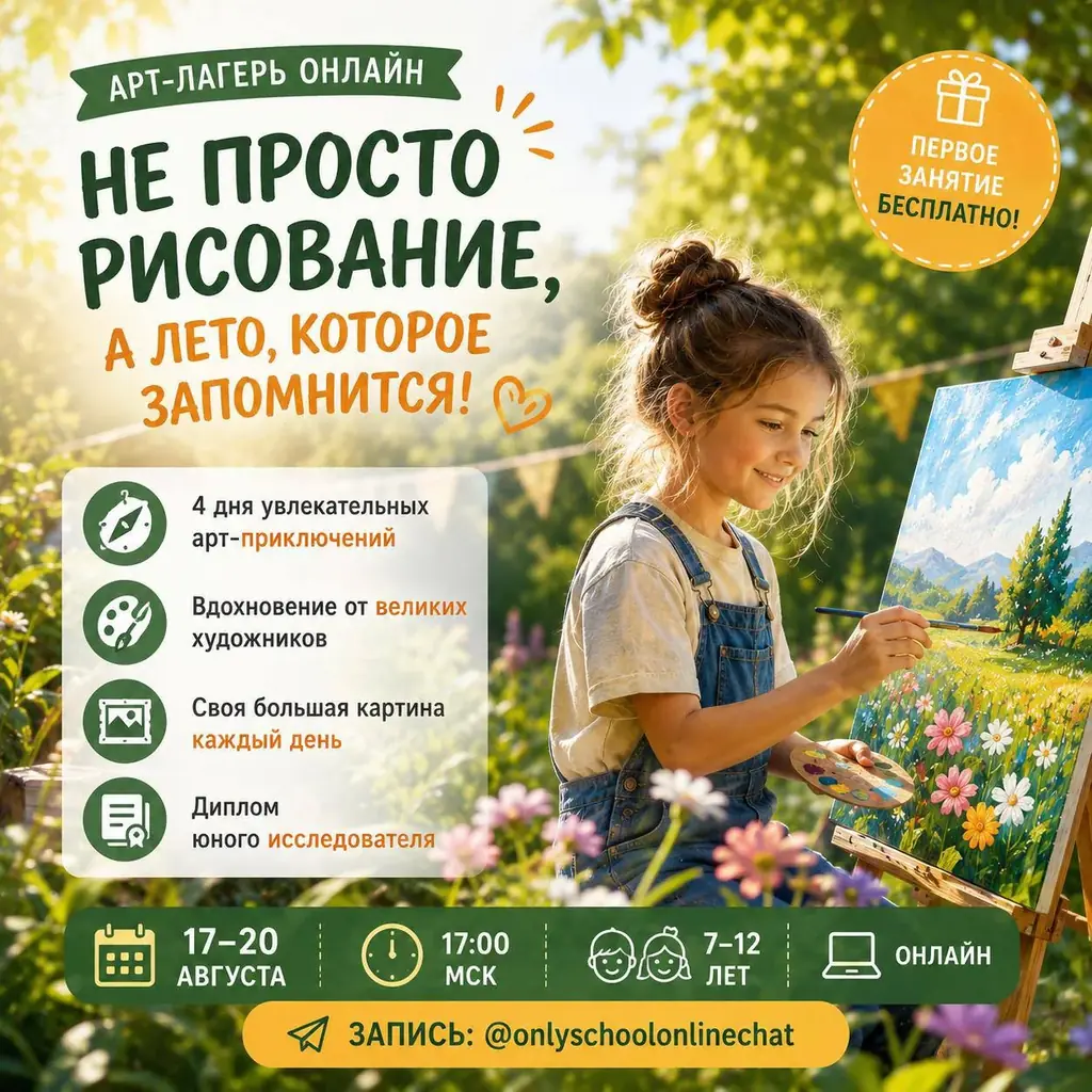 ☀️ До школы осталось всего несколько недель…