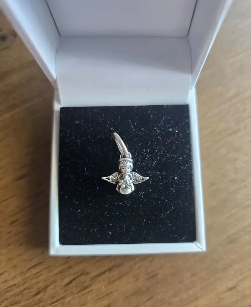 Pandora кулон «Сияющий ангел» , серебро 925 проба.