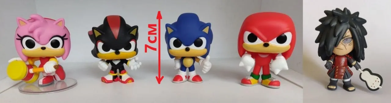 SONIC и его друзья +1, фигурки "FUNKO MINI". Новые. Одна штука: €7. Лимасол.