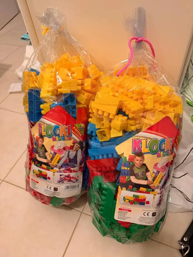 Новое  Lego два больших мешка, один мешок 30€ два 45€