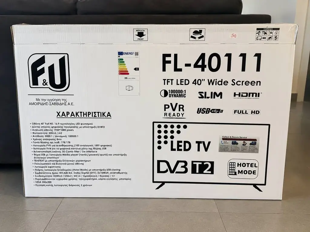 Телевизор F&U FL-40111 40" Full HD LED