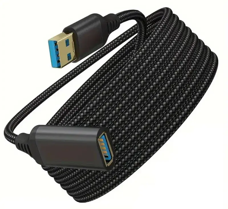 USB 3.0 Extension Cable.С тканевой оплёткой.3 метра.Цена:€7.