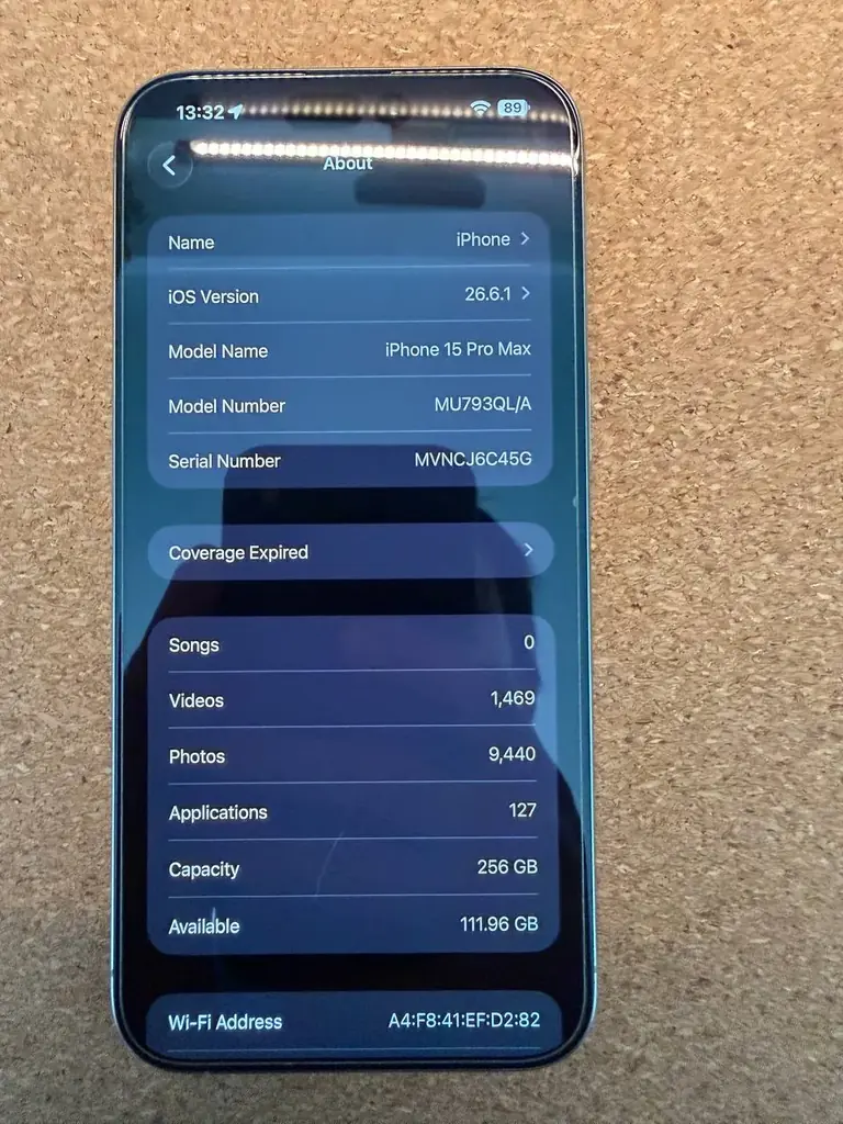 БРОНЬ! iPhone 15 Pro Max 256Gb в почти идеальном состоянии, батарея 91%. Носился всегда в чехле и с…