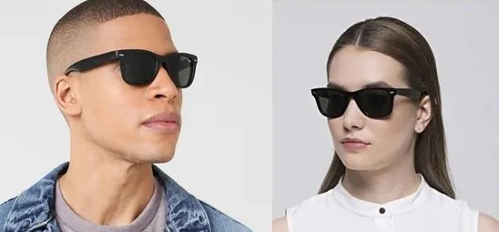 Солнцезащитные очки в стиле "wayfarer" 🕶для пляжа и спорта из качественного полированного пластика…