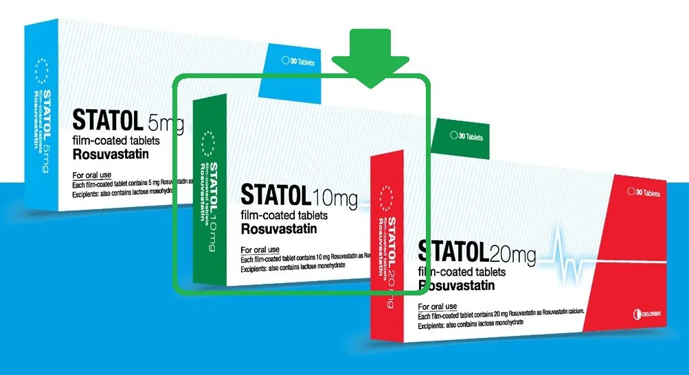 Statol 10mg.Лекарство от повышенного уровня холестерина💊 Цена:€4,50. Доставка по Кипру 📩 Бесплатн…