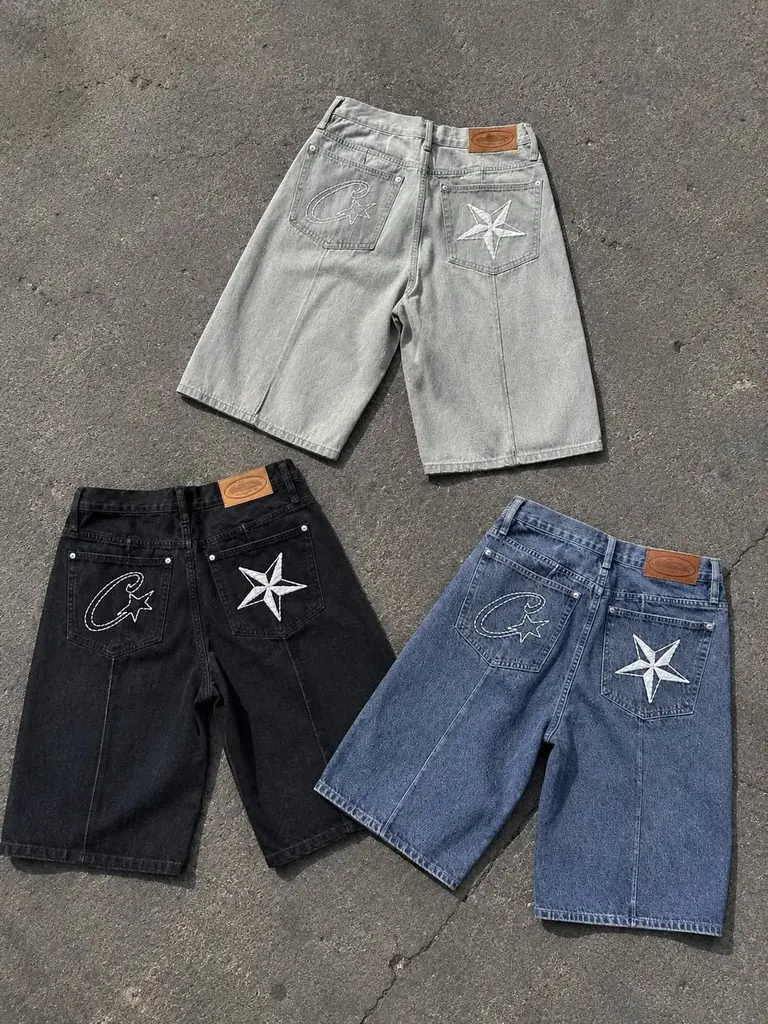 Corteiz Denim Shorts