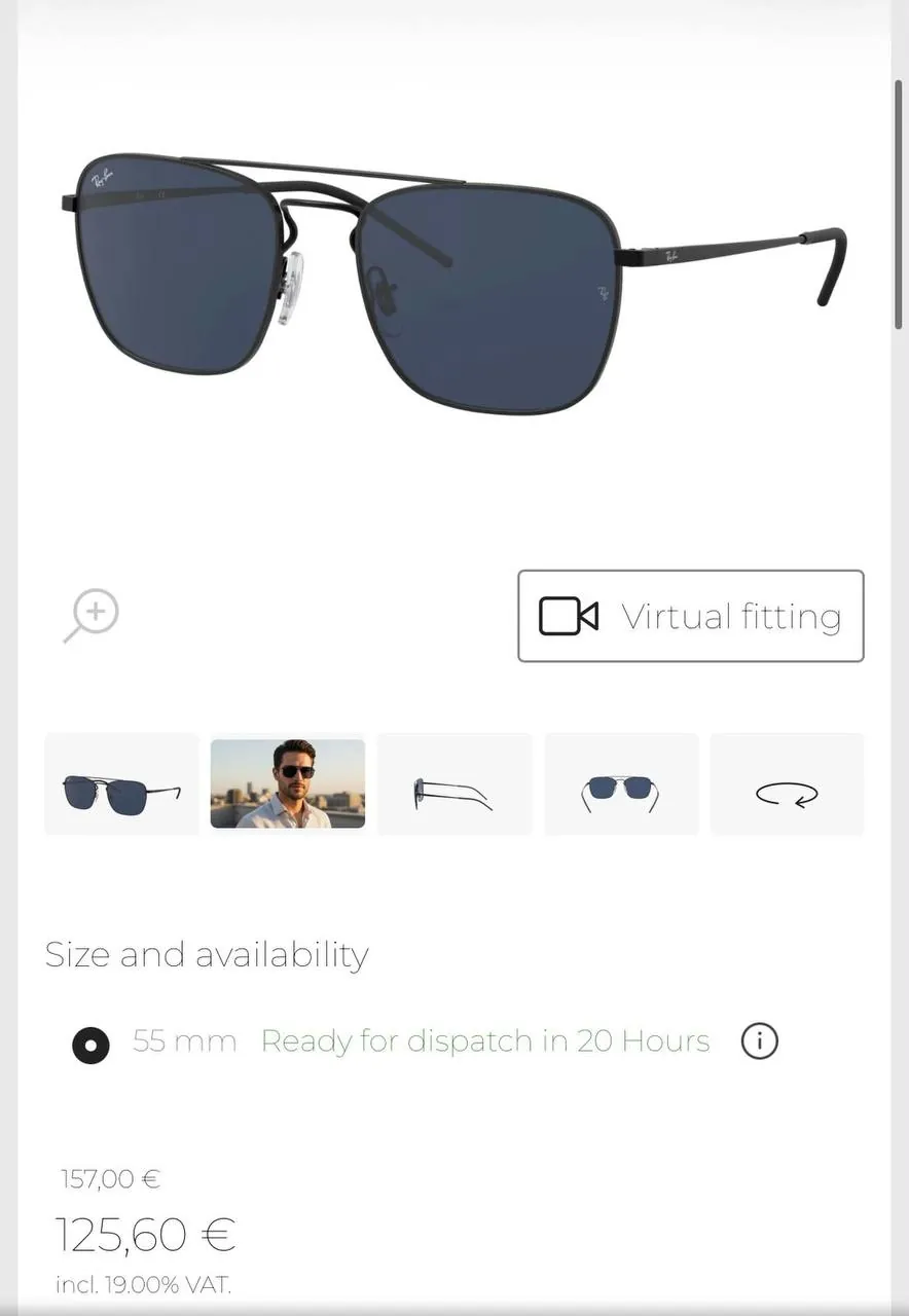 Мужские Ray Ban