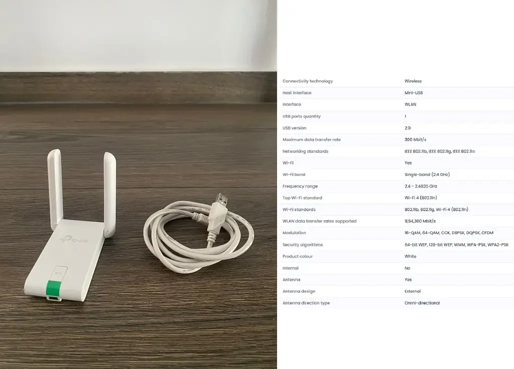 Продаю TP-Link TL-WN822N 300Mbps USB Wi-Fi Adapter