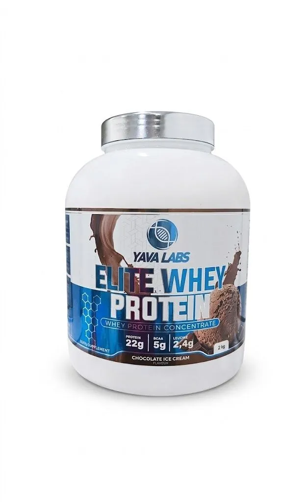 Привет! Продаю банку протеина Yava Labs Elite Whey (2 кг), вкус — Chocolate Ice Cream.