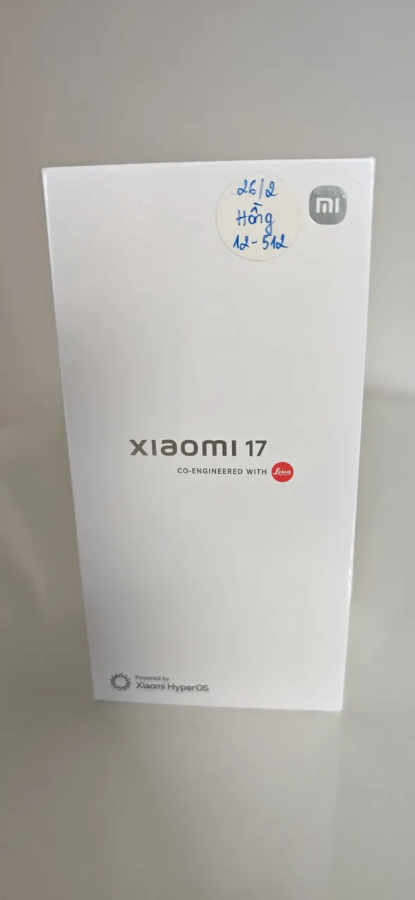🌸 Xiaomi 17 Global 12/512GB (Alpine Pink) — НОВЫЙ В ПЛЕНКЕ (SEAL) 🌸