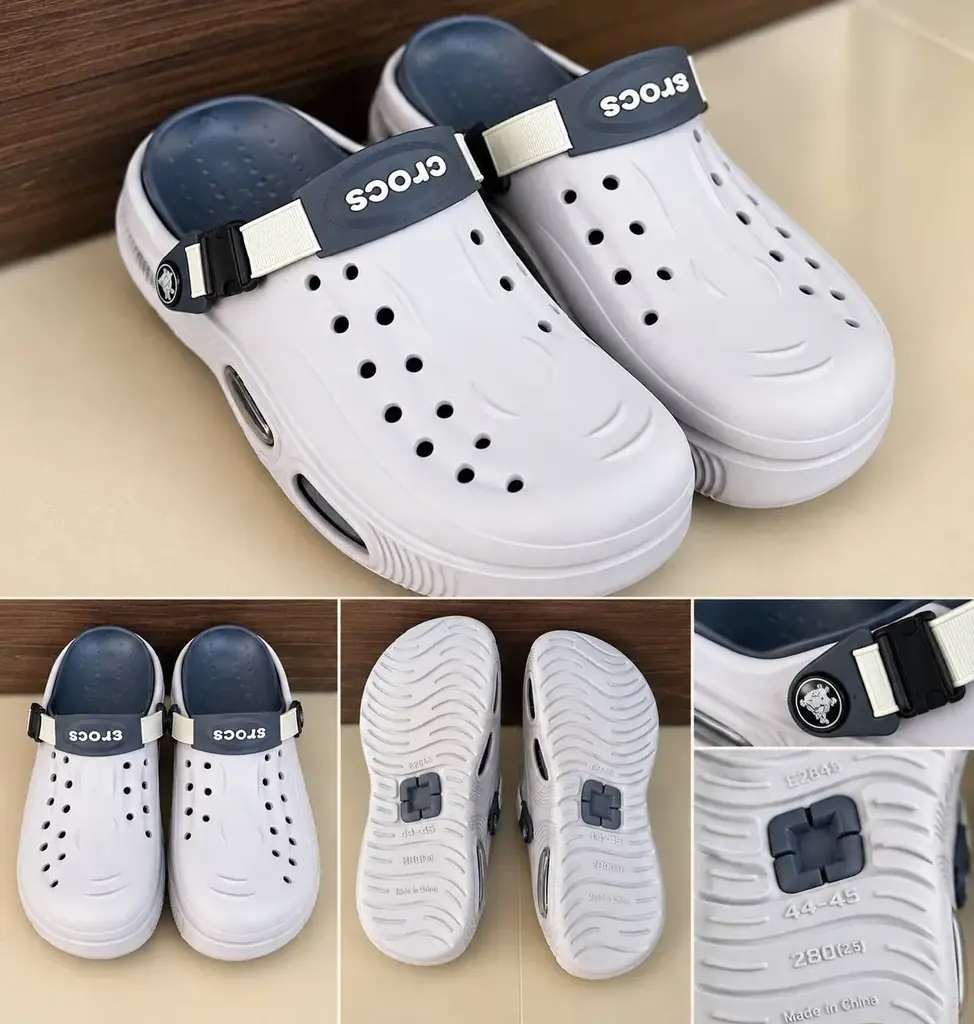 Продам crocs сабо мужские, размер 44-45, длина стопы 28. Состояние новые, сходили до магазина, оказ…
