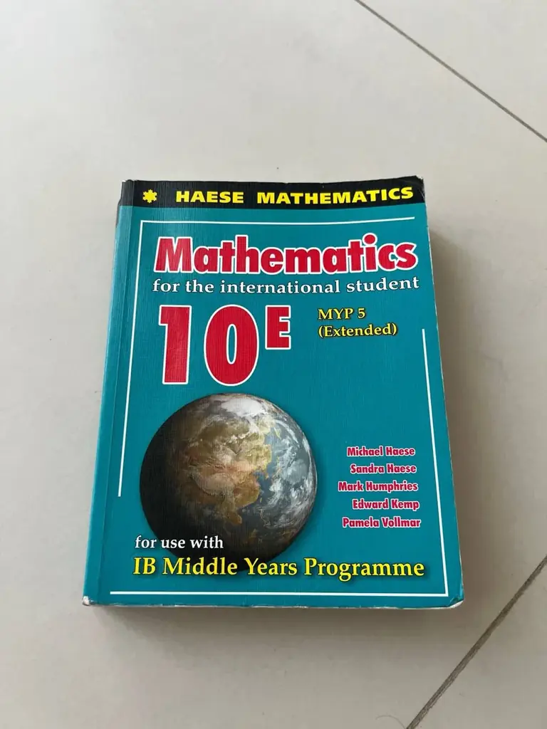 Учебник Haese Mathematics MYP 5 Extended – программа IB Middle Years