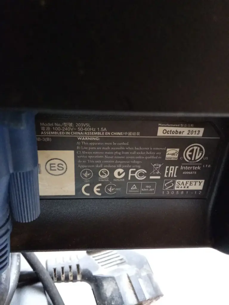 Монитор Philips 203V5L